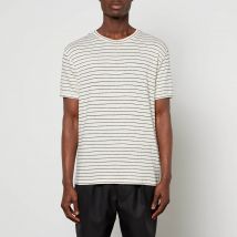 Officine Générale Striped French Linen T-Shirt