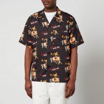 Carhartt WIP Black Jack Printed-Cotton Blend Shirt - S