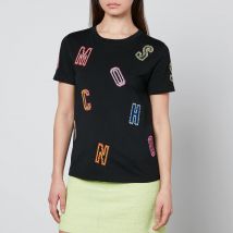 Moschino Logo-Detailed Cotton-Jersey T-Shirt - IT 40/UK 8