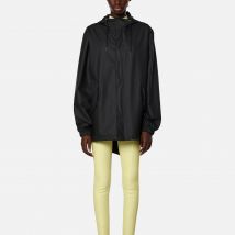 Rains Essential Matte-Shell Fishtail Jacket - M