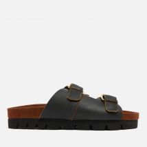 Grenson Flora Leather Double Strap Sandals - UK 7