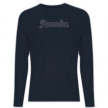 Harry Potter Ravenclaw Script Unisex Long Sleeve T-Shirt - Navy - L