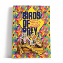 Decorsome x Birds Of Prey Diamond Rectangular Canvas - 12x18 inch