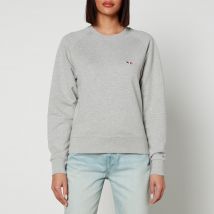 Maison Kitsuné Logo-Appliquéd Cotton-Jersey Sweatshirt - L