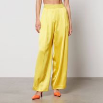 Stine Goya Ciara Satin Wide-Leg Trousers - L