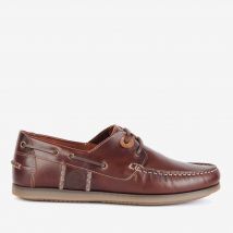 Barbour Men's Wake Leather Boat Shoes - UK 7