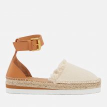 See by Chloé Women's Glyn Leather and Canvas Sandals - UK 7