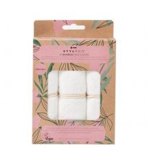 StylPro Lingettes pour le Visage en Bambou - Paquet de 3
