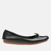 Clarks Women's Freckle Ice Leather Ballet Flats - UK 5