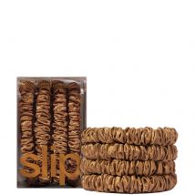 Slip Pure Silk Skinny Scrunchies (Various Colours) - Copper