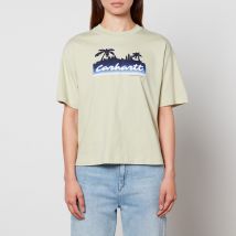 Carhartt WIP Palm Script Printed Cotton-Jersey T-Shirt - M