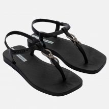Ipanema Women's Premium Artisan Faux Suede and Rubber Sandals - UK 4