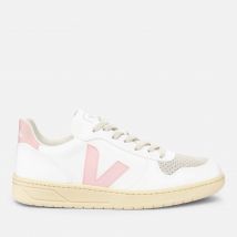 Veja Women’s V-10 Faux Leather and Suede Trainers - UK 7