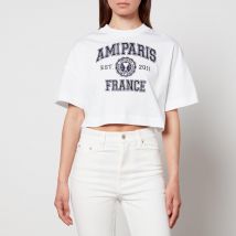 AMI paris France Cotton-Jersey T-Shirt - L