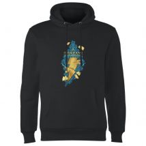 Shazam! Fury of the Gods Realm Of The Gods Hoodie - Black - S - Noir