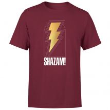 Shazam! Fury of the Gods Bolt Unisex T-Shirt - Burgundy - XL - Burgundy