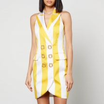 Moschino Striped Twill Mini Dress - IT 44/UK 12