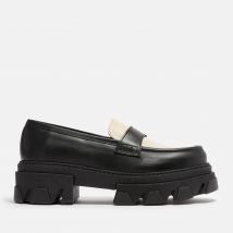 ALOHAS Women's Trailblazer Two-Tone Leather Loafers - UK 7-7.5