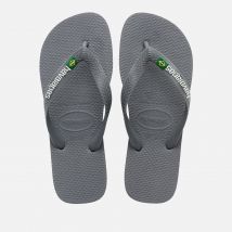 Havaianas Men's Brasil Logo-Embossed Rubber Flip Flops - UK 6/7