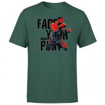 Creed Face Your Past Men's T-Shirt - Green - S
