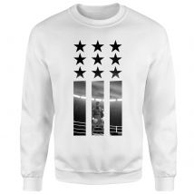 Creed Poster Stars Sweatshirt - White - L