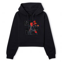 Creed Face Your Past Women's Cropped Hoodie - Black - XS