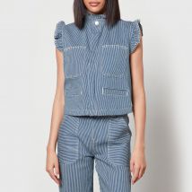 Seventy + Mochi Pablo Cotton-Blend Denim Waistcoat - UK 12