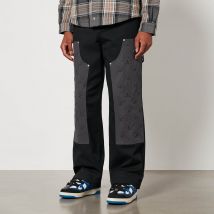 REPRESENT Embossed Utility Cotton-Twill Trousers - XL
