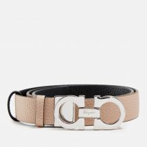 Ferragamo Gancini Reversible Leather Belt - 80cm