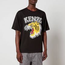 KENZO Varsity Oversized Cotton-Jersey T-Shirt - M