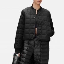 Rains Quilted Shell Liner Bomber Jacket - L