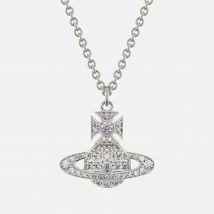Vivienne Westwood Carmela Bas Relief Silver-Tone Necklace