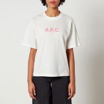 A.P.C. Mae Cotton-Mesh T-Shirt - L