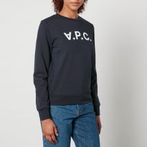 A.P.C Viva Logo-Print Cotton-Jersey Sweatshirt - S