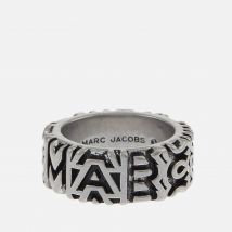 Marc Jacobs Monogram Engraved Ring - 8