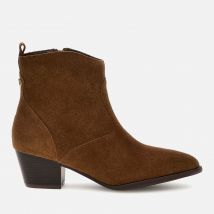Guess Women's Boyta Leather Western Boots - UK 4