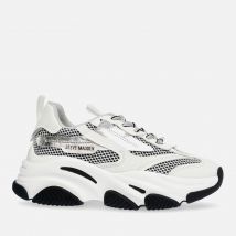 Steve Madden Women's Possession-E Faux Leather Trainers - UK 3