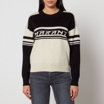 Marant Etoile Callie Flash Logo-Intarsia Jumper - FR 36/UK 8