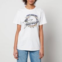 Isabel Marant Étoile Enna Galaxy Logo Cotton-Jersey T-Shirt - XS