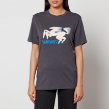 Marant Etoile Zewel Horse Logo Cotton T-Shirt - L