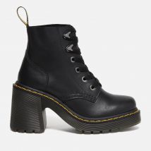 Dr. Martens Women's Jesy Leather Heeled Boots - UK 4