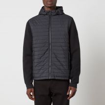 Belstaff Vert Shell and Ribbed-Knit Jacket - L