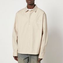 Axel Arigato Flow Logo-Embroidered Twill Overshirt - S