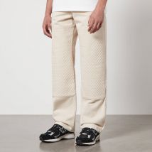 Axel Arigato Grate Embossed Cotton-Twill Trousers
