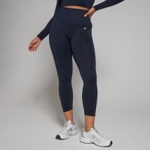 Mallas sin costuras con largo por encima del tobillo Shape para mujer de MP - Azul marino - XS