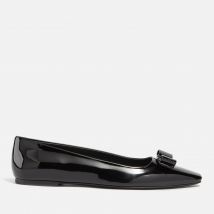 Ferregamo Women's Anz 1 Patent Leather Ballet Flats