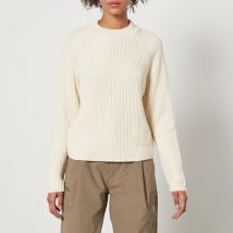 AMI Label Cotton and Wool-Blend Jumper - L