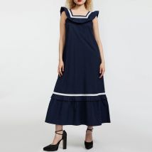Batsheva Yeva Cotton Midi Dress - US 8/UK 12