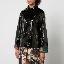 Barbour x House of Hackney Casterton Faux Patent-Leather Jacket - UK 16