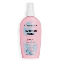 Makeup Revolution Beauty Rapid Tan Active Brume Activatrice de Bronzage Active SPF 20 200 ml